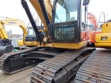 2023 Caterpillar 330D crawler excavator, front three-quarter view