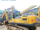 2018 XCMG XE215DA crawler excavator, rear three-quarter view