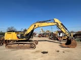 2013 Caterpillar 336EL crawler excavator side view