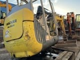 2010 Wacker Neuson 2404RD VDS mini excavator, rear three-quarter view