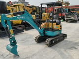 2021 Kubota U15 mini excavator, side view