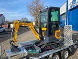 Berger Kraus BK950KS mini excavator, side view