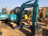 2024 Sunward SWE60E mini excavator, front three-quarter view