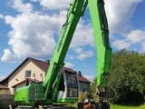 2012 Sennebogen 825 material handler, side view