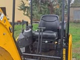 2023 JCB 18 Z-1 mini excavator operator station view