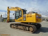 2015 Komatsu PC290LC-10 crawler excavator, rear three-quarter view