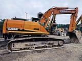 Case CX240B crawler excavator, side view
