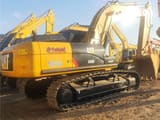 2023 Caterpillar 340D crawler excavator, rear three-quarter view