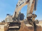 2014 Liebherr R9100 crawler excavator, front three-quarter view