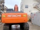 2015 Hitachi ZX200-5G crawler excavator, rear view