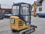 2016 Caterpillar 301.7D crawler excavator, rear three-quarter view