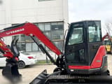 2020 Yanmar VIO80 crawler excavator, side view