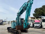 2007 Sumitomo SH 145 crawler excavator, rear three-quarter view