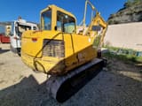 2011 Takeuchi TB175 mini excavator, rear three-quarter view