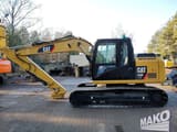 2015 Caterpillar 313FLGC crawler excavator side view