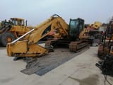 Caterpillar 325C crawler excavator, side view