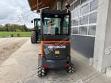 2024 Develon DX19-7 mini excavator, rear view