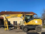 2007 Komatsu PW1607E wheel excavator side view
