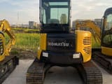 2021 Komatsu PC40MR mini excavator rear view