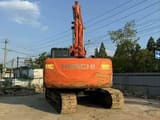 Hitachi ZX120 crawler excavator, rear view