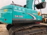 2009 Kobelco SK200-8 crawler excavator side view