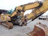 2018 Caterpillar 326FLN crawler excavator, side view