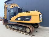 2007 Caterpillar 320DL paletli ekskavatör, arka çapraz görünüm
