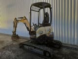 2016 Yanmar VIO25-4 mini excavator, rear three-quarter view