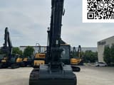2026 Hyundai HX220L crawler excavator, front view of bucket and boom