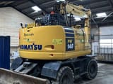 2018 Komatsu PW148-11 wheel excavator, rear three-quarter view