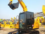 2023 Sany SY75C crawler excavator, front three-quarter view
