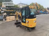 2023 Caterpillar 301.8-05A mini excavator, rear three-quarter view