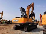 2022 Sany SY365H crawler excavator, rear three-quarter view