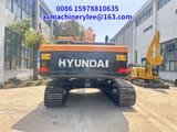 2022 Hyundai R305LC-9 crawler excavator rear view