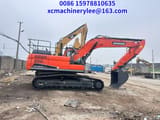2023 Doosan DX300LC-9C crawler excavator, side view