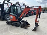 2024 Kubota U27-4 mini excavator, side view