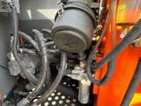 2025 Hitachi ZX70 mini excavator engine compartment detail