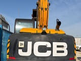 2018 JCB JS131LC crawler excavator, rear view