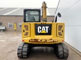 2019 Caterpillar 308C mini excavator, rear view