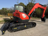 2024 Yanmar VIO80 mini excavator, side view