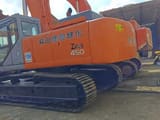 2023 Hitachi Zaxis 450 crawler excavator, rear three-quarter view