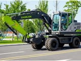 2025 Zoomlion ZE150WG wheel excavator side view