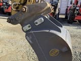 2021 Caterpillar 308C crawler excavator bucket and coupler detail