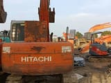 2008 Hitachi EX60-5 mini excavator, rear view