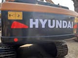 2018 Hyundai R215LC-9 crawler excavator rear view