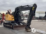 2018 Volvo ECR145EL crawler excavator, side view