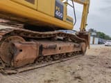 2020 Komatsu PC400-7 crawler excavator side view of tracks