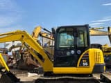 2011 Komatsu PC56 crawler excavator, side view