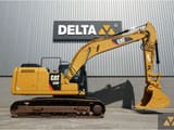 2017 Caterpillar 320F crawler excavator side view