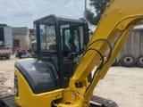 2024 Komatsu PC40MR-2 mini excavator, rear three-quarter view